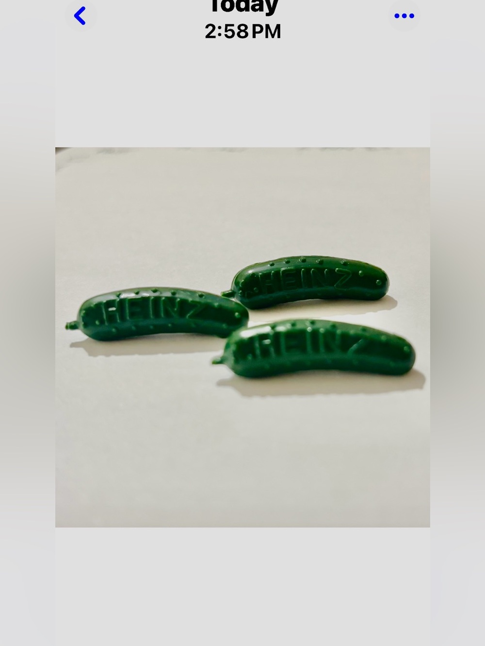 (3) Vintage Collector Novelty Kitchy Cool HEINZ Pickle Pins